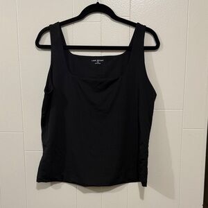 Lane Bryant Elegant Black Tank Top
